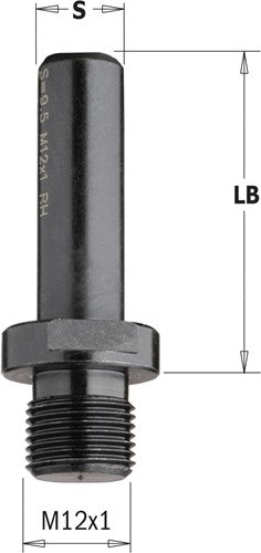 Adapter for interchangeable bit for hinges with cylindrical shank 533