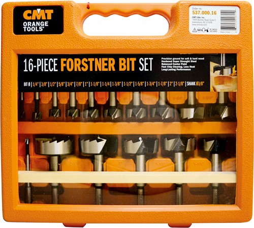 Set of 16 537 Cylindrical Shaft Forge Drill Bits