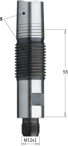 Adapter with acute shank for interchangeable bits 534