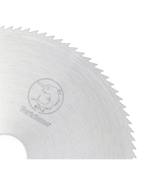 Circular steel blade with coated teeth