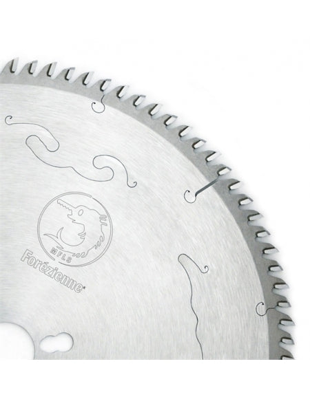 Carbide circular blade with alternating bevel toothing 10° ELITE