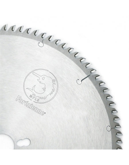 Carbide-finish circular blade - 35° alternating bevel toothing